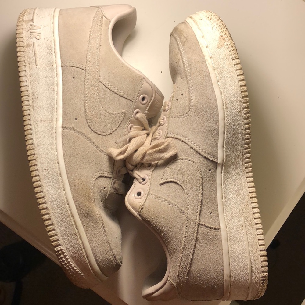 NIKE air force 1s custom suede sneakers AF1